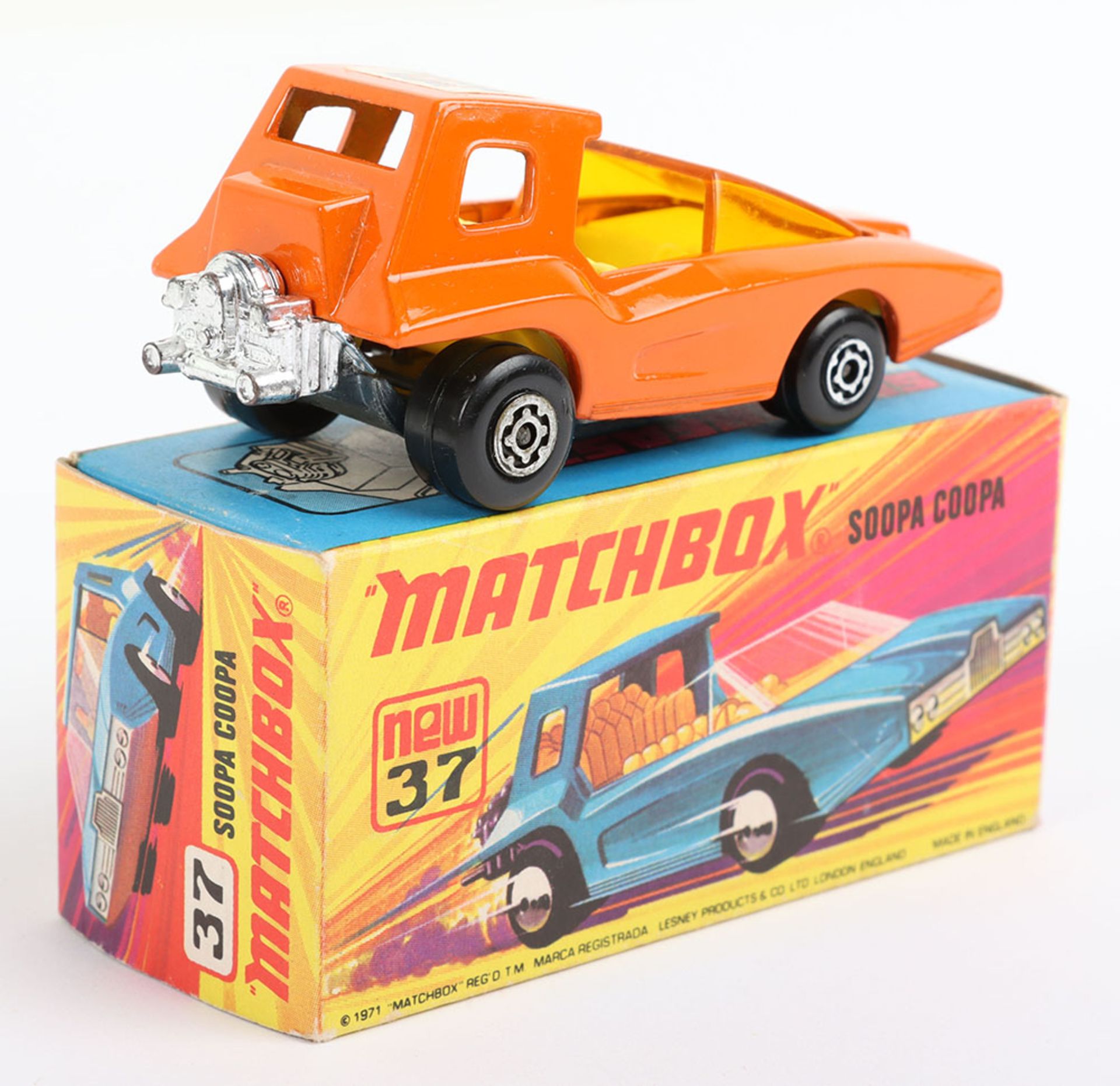 Matchbox Lesney Superfast 37d Soopa Coopa Jaffa Mobile Promotional Model - Image 2 of 5