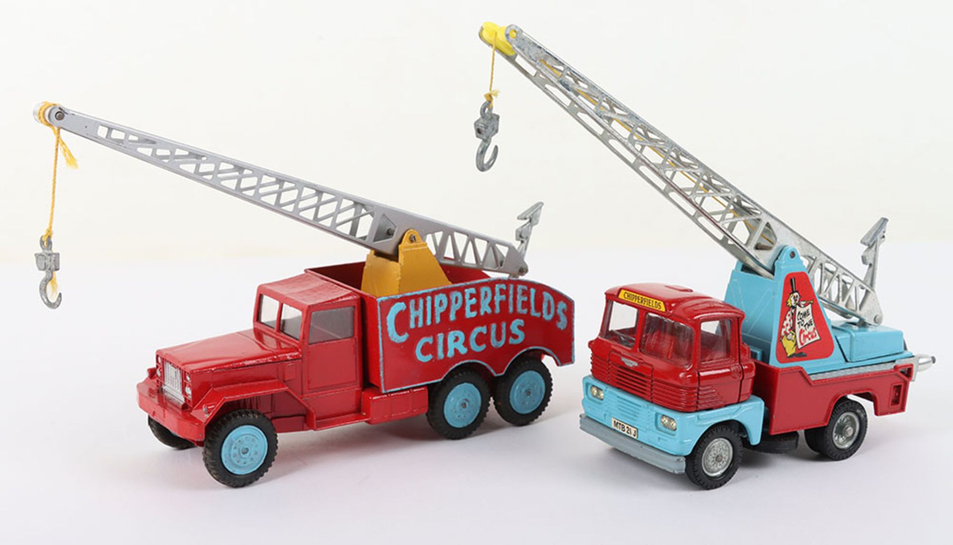 Corgi Major Toys 1144 Chipperfield’s Circus Crane Scammel Handyman