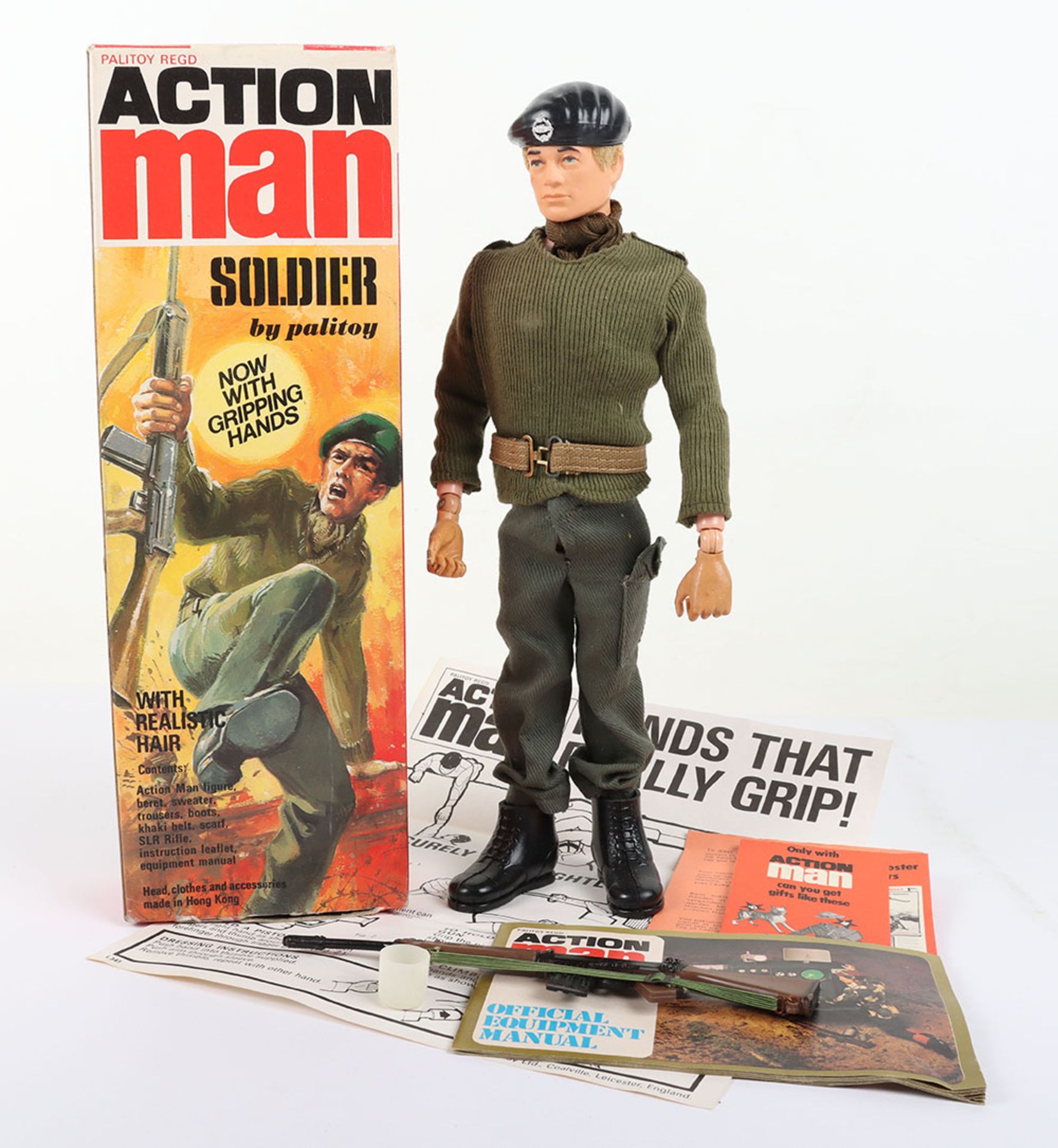 Action Man Boxed Vintage Soldier by Palitoy