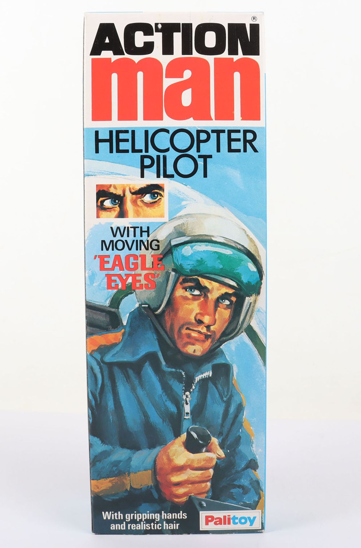 Palitoy Action Man Boxed Vintage Helicopter Pilot with moving ‘Eagle Eyes’ - Image 3 of 5