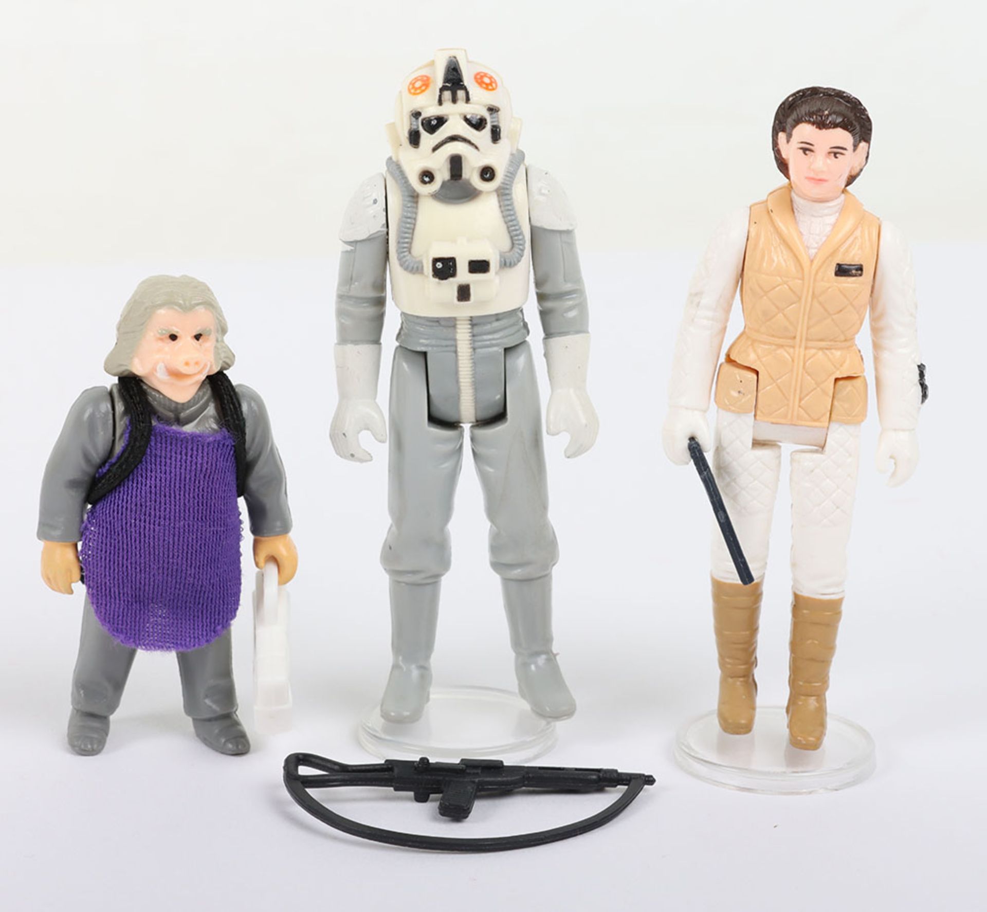 Three Vintage Star Wars The Empire Strikes Back Second Wave Action Figures