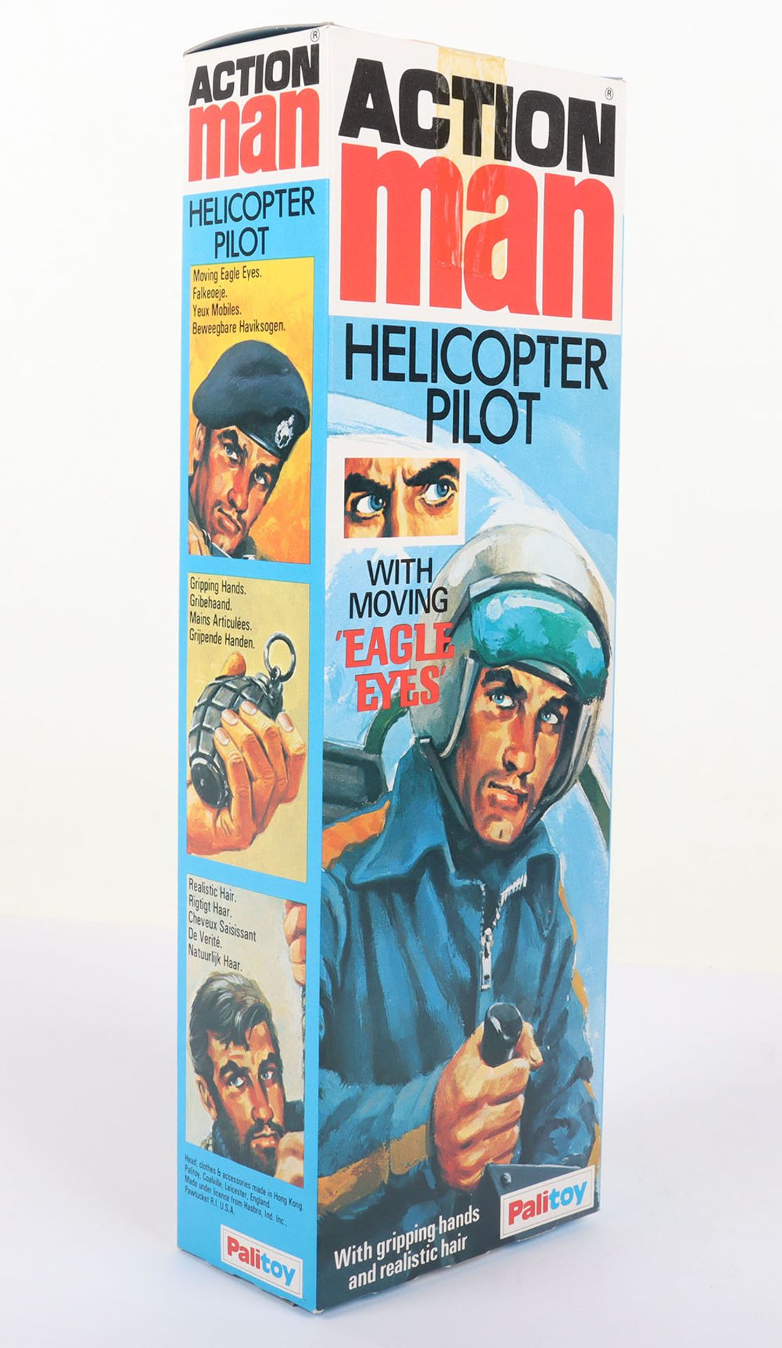 Palitoy Action Man Boxed Vintage Helicopter Pilot with moving ‘Eagle Eyes’ - Bild 2 aus 5