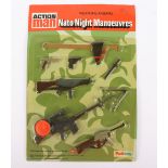 Palitoy Action Man Weapons Arsenal Card Nato Night Manoeuvres