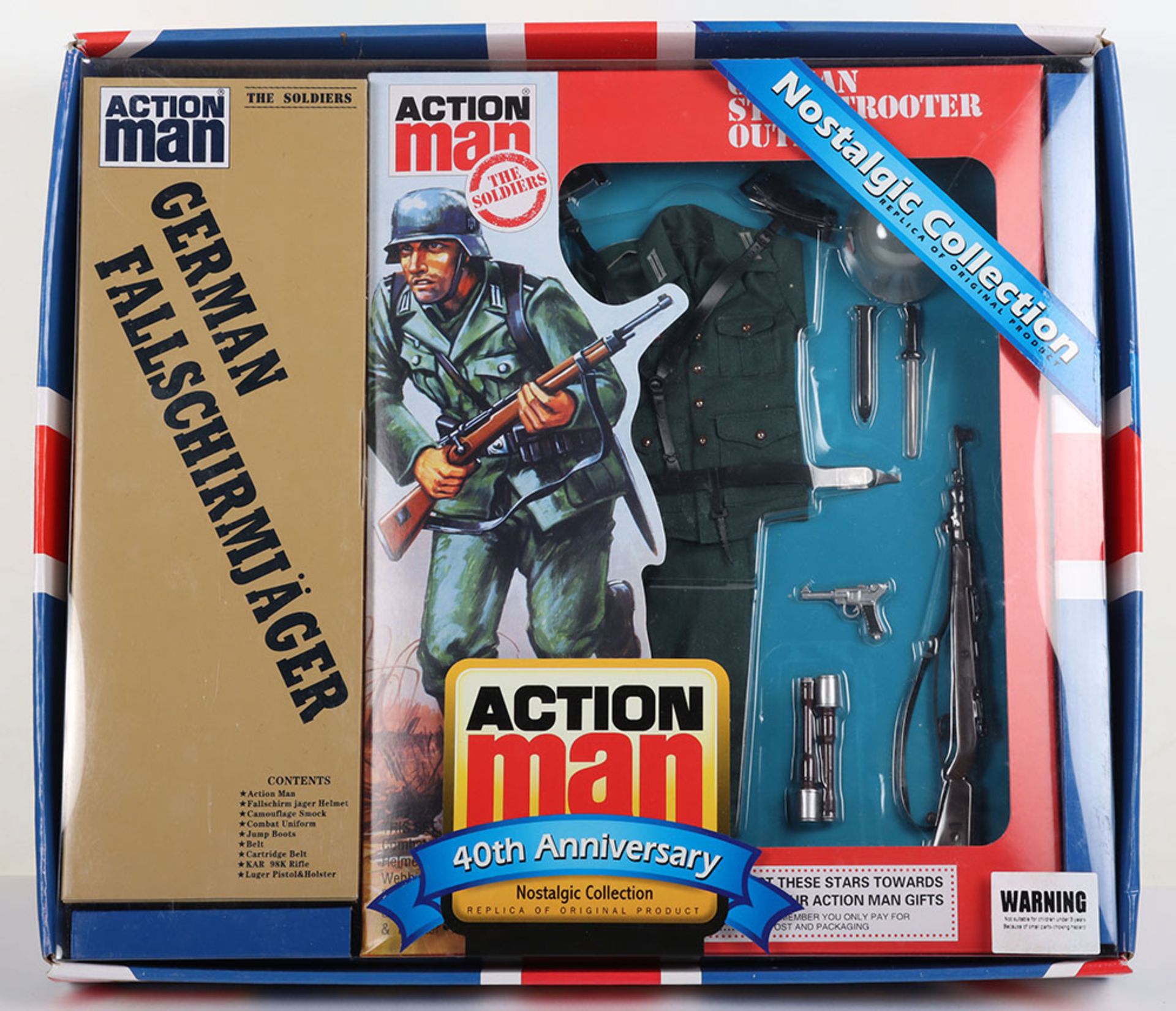 Action Man Palitoy German Stormstrooper Outfit 40th Anniversary Nostalgic Collection