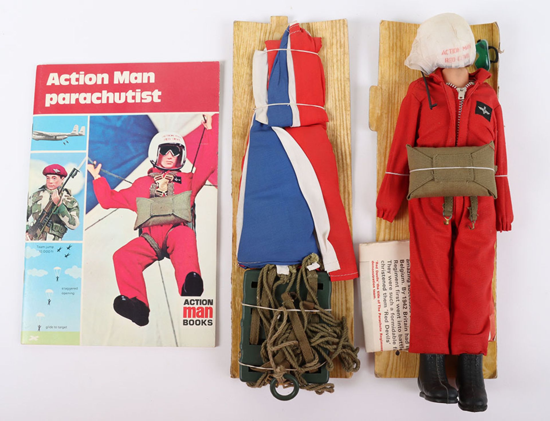 Action Man 1st issue Red Devil Parachutist Outfit