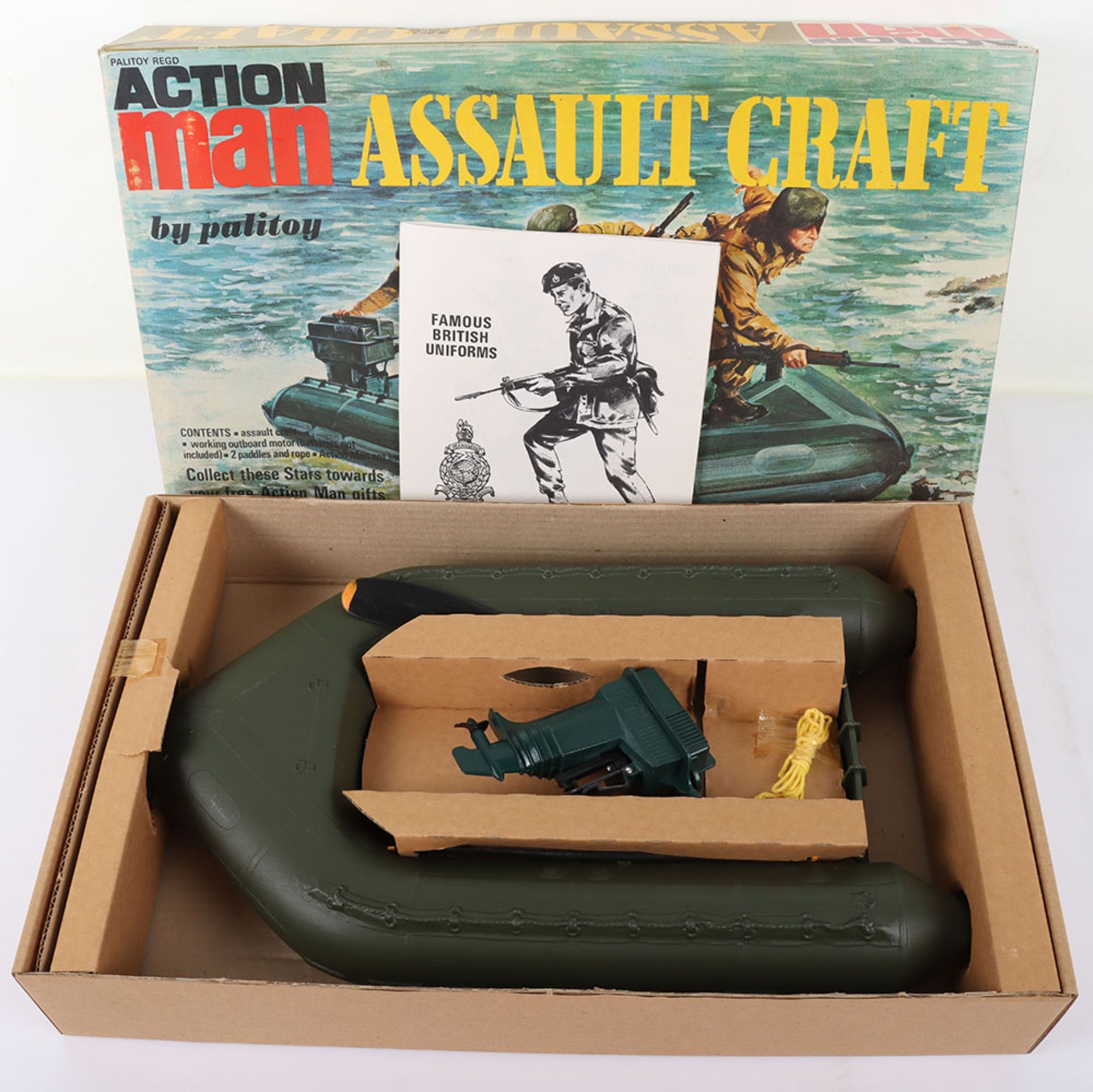 Scarce Palitoy Action Man Trade Box of Assault Crafts - Image 4 of 8