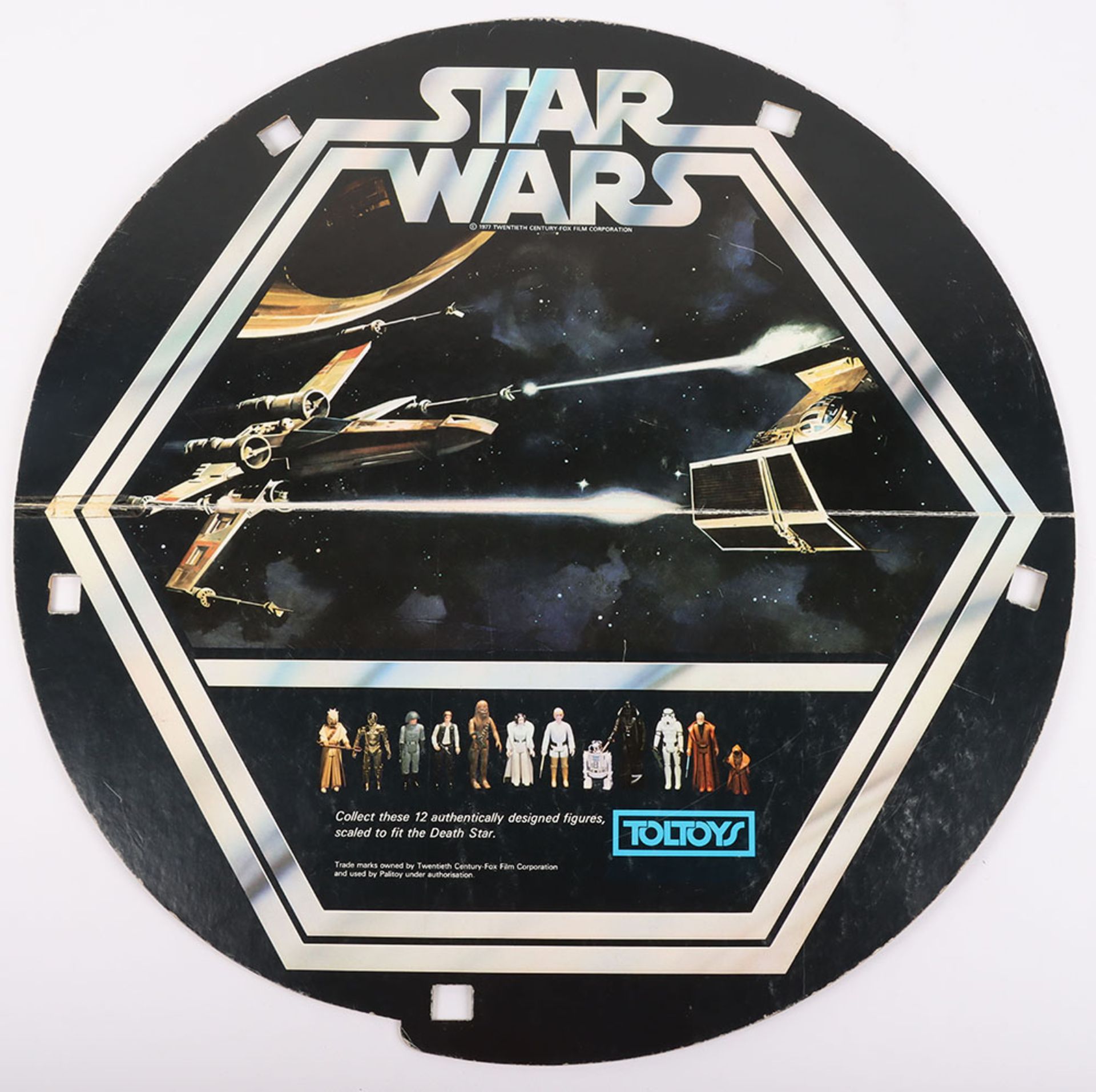 Scarce Toltoys New Zealand Vintage Star Wars Death Star Play Centre - Image 14 of 14