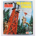 Palitoy Action Man Training Tower with Escape Slide and Crane