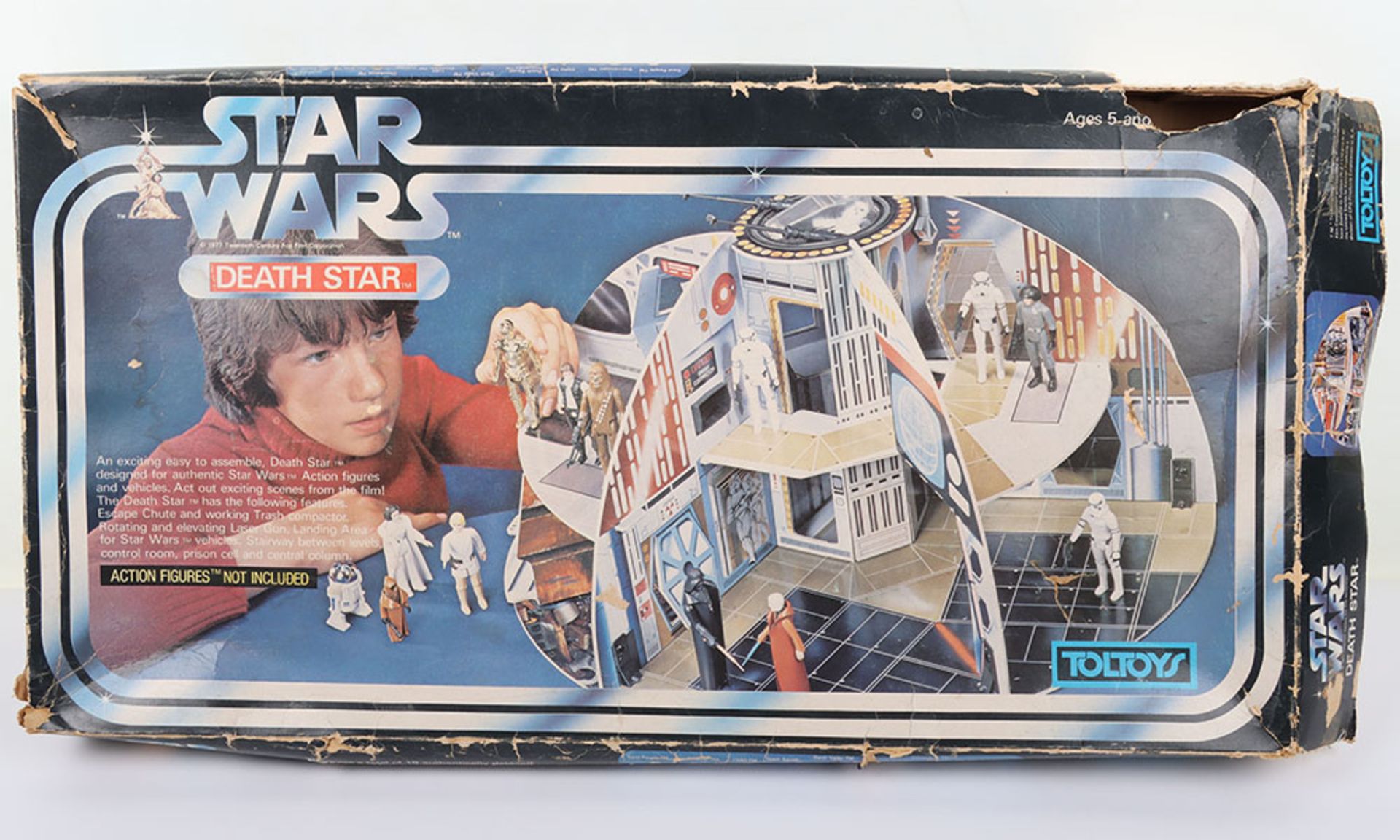 Scarce Toltoys New Zealand Vintage Star Wars Death Star Play Centre - Image 8 of 14