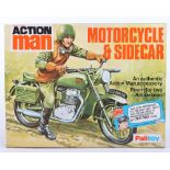 Boxed Palitoy Action Man Motorcycle & Sidecar