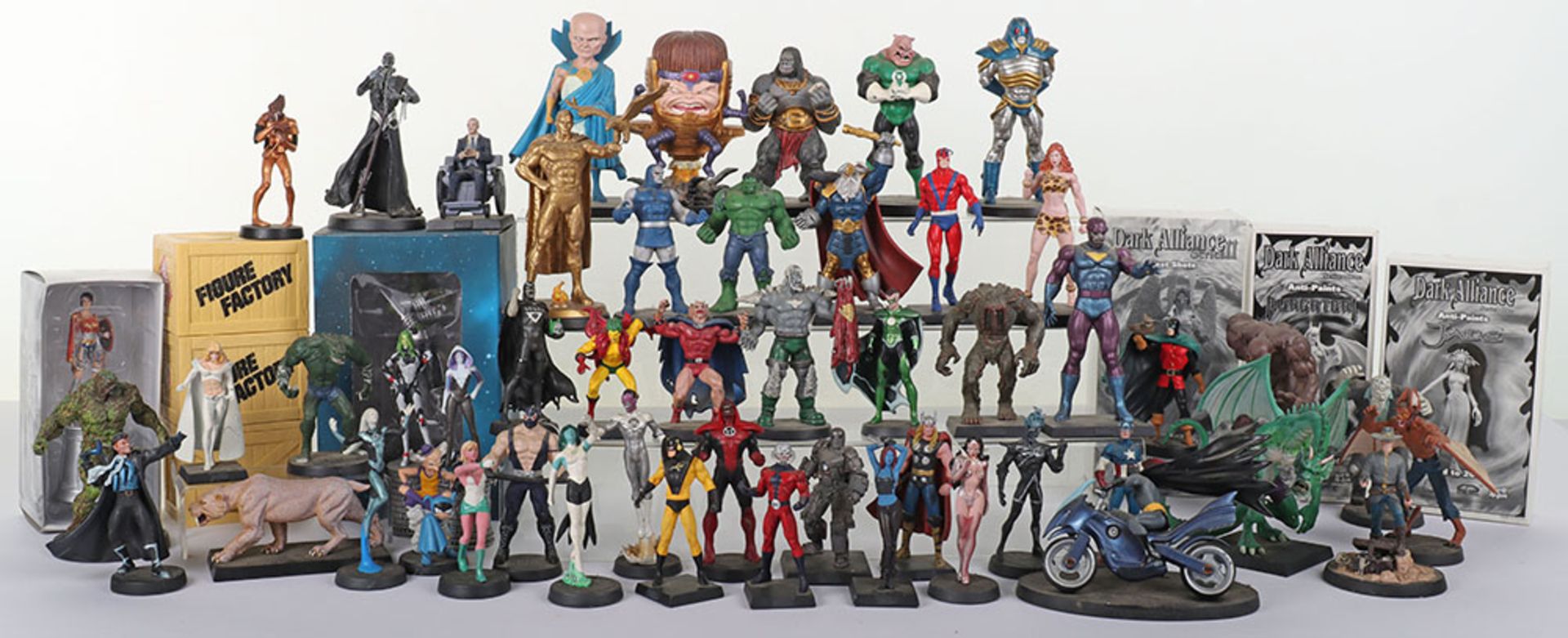Large Quantity of collectible Figures