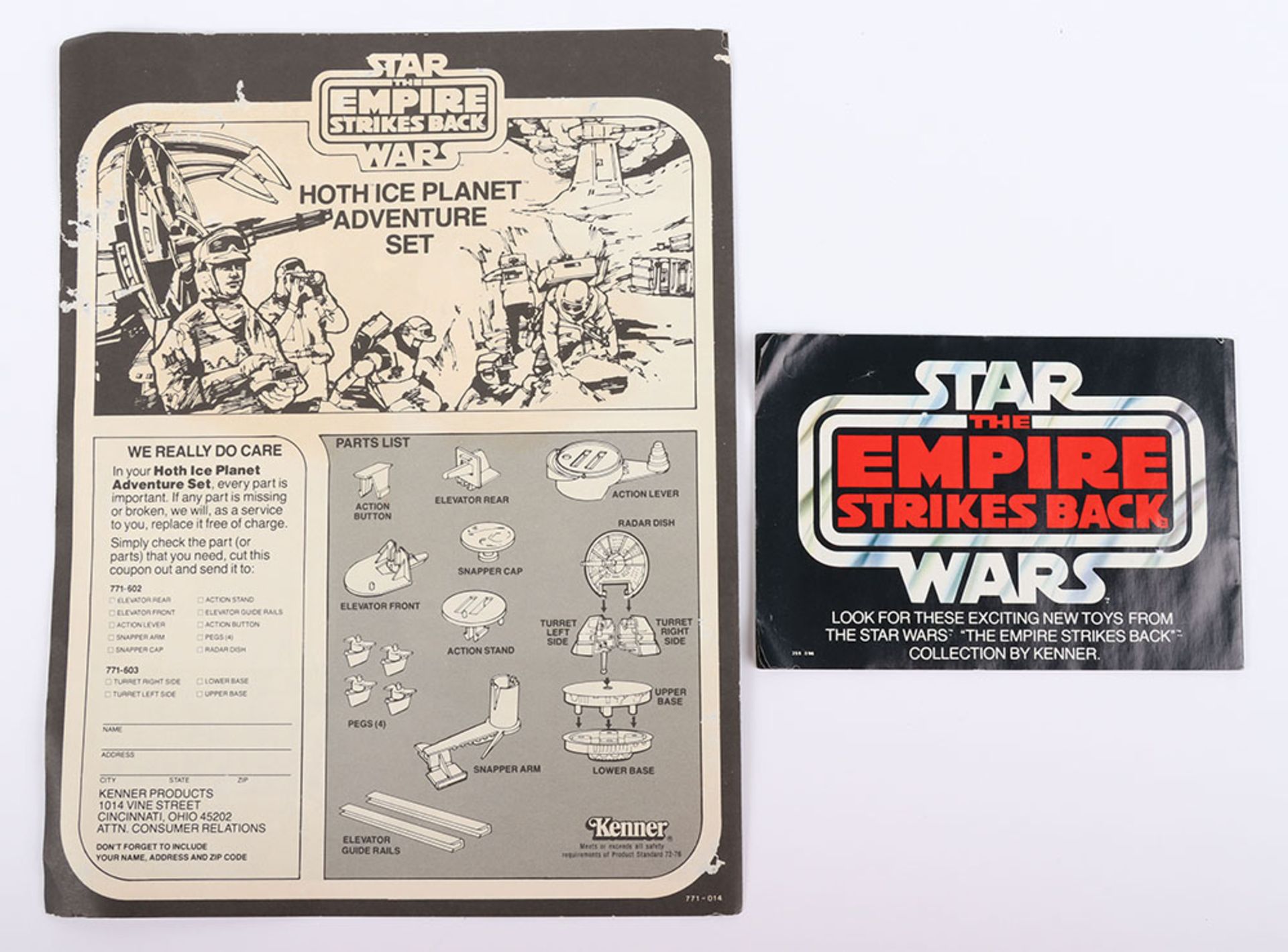 Boxed Vintage Kenner Star Wars The Empire Strikes Back Hoth Ice Planet Adventure Set - Image 9 of 16