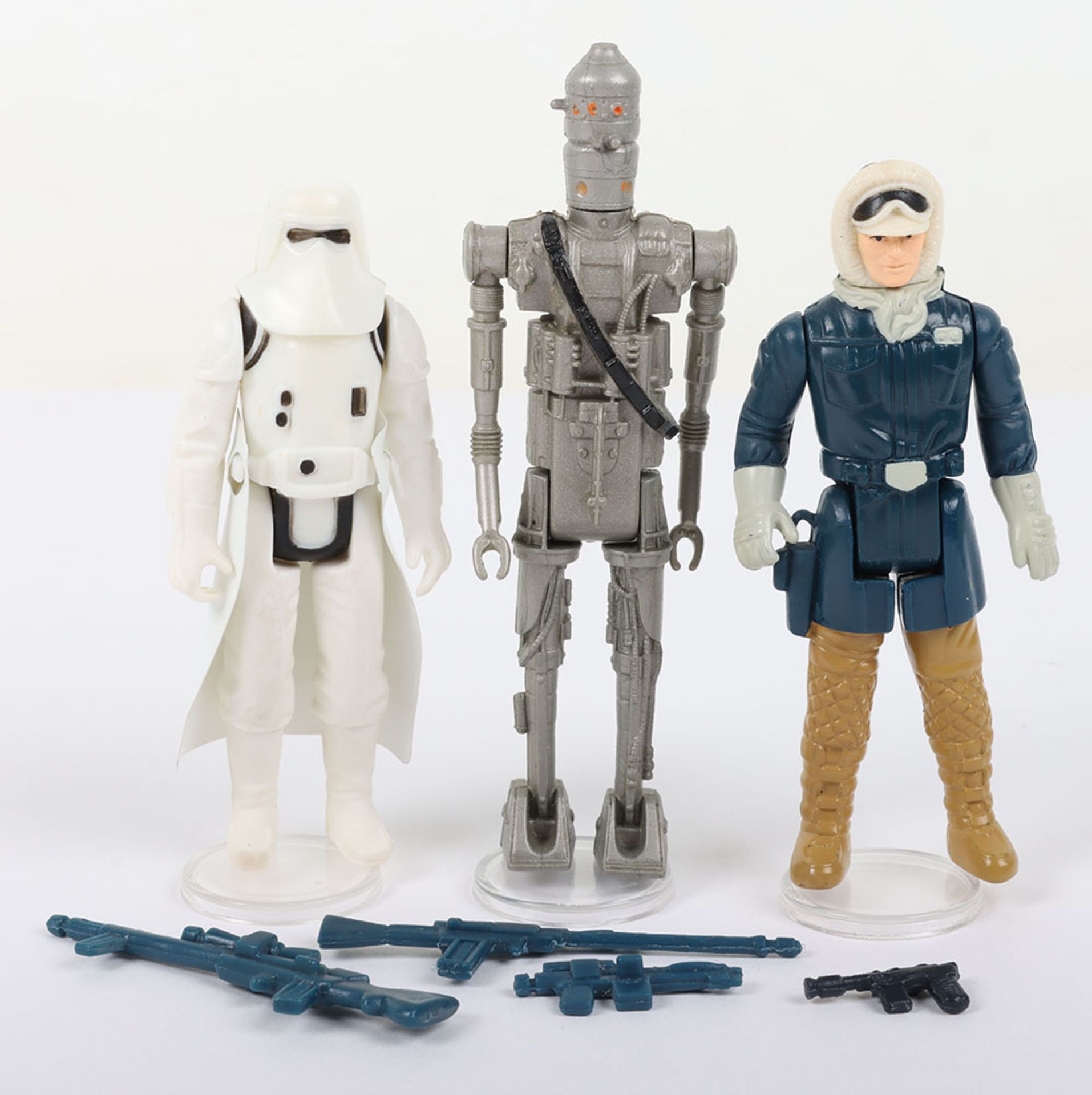 Three Vintage Star Wars The Empire Strikes Back First Wave Action Figures