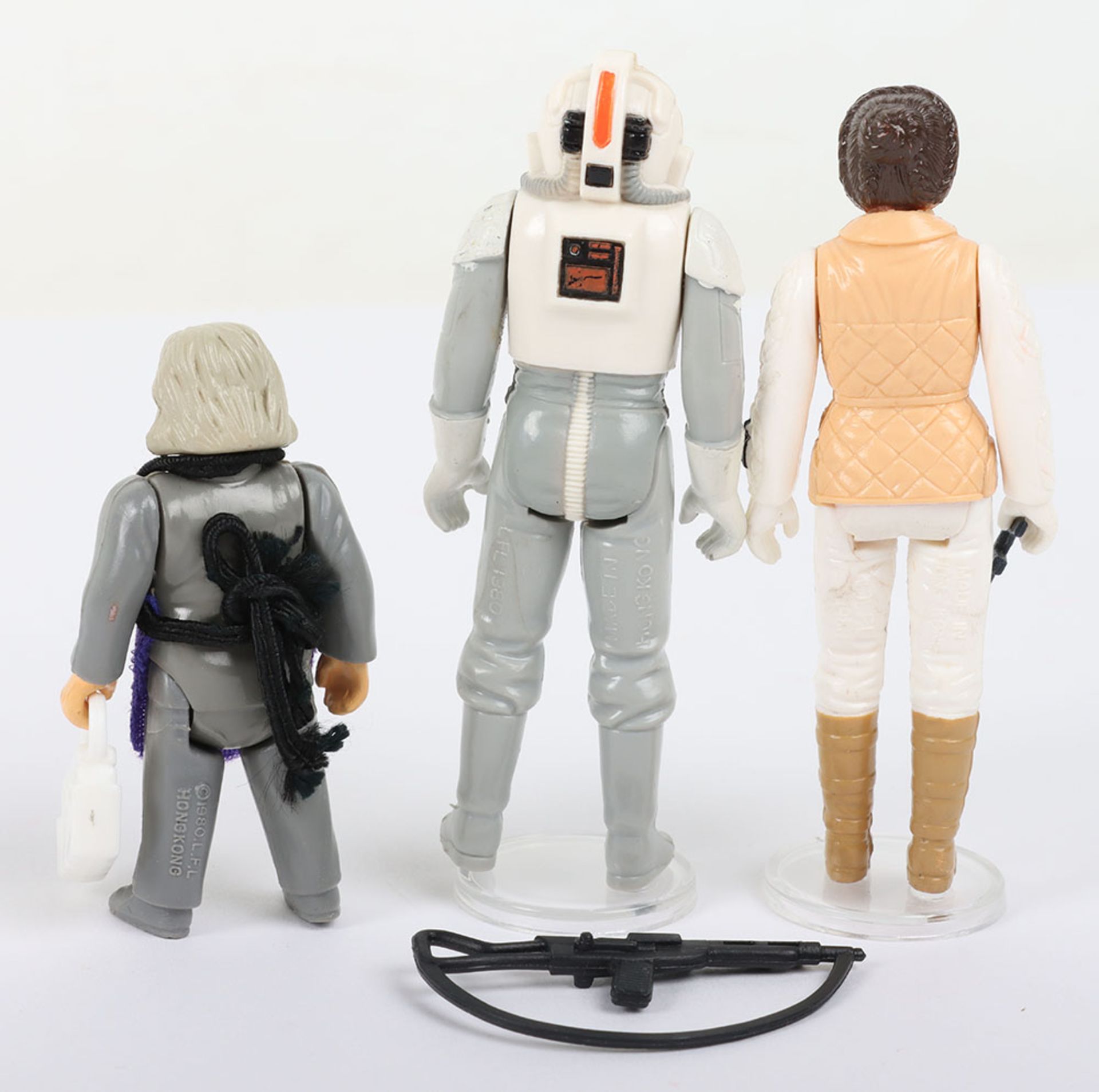 Three Vintage Star Wars The Empire Strikes Back Second Wave Action Figures - Image 2 of 2