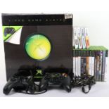 Microsoft Xbox with Video Games