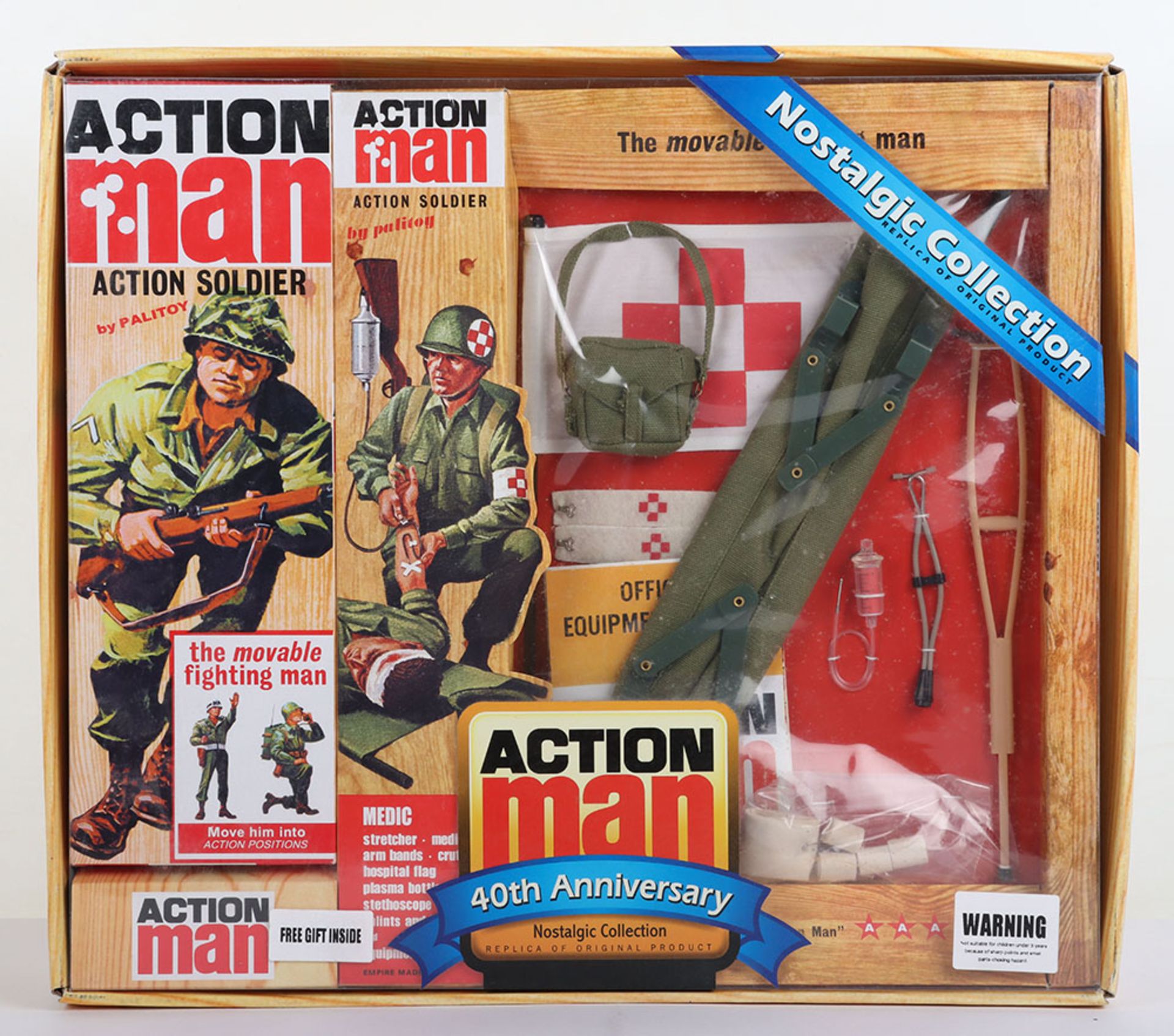 Action Man Palitoy Medic Set 40th Anniversary Nostalgic Collection