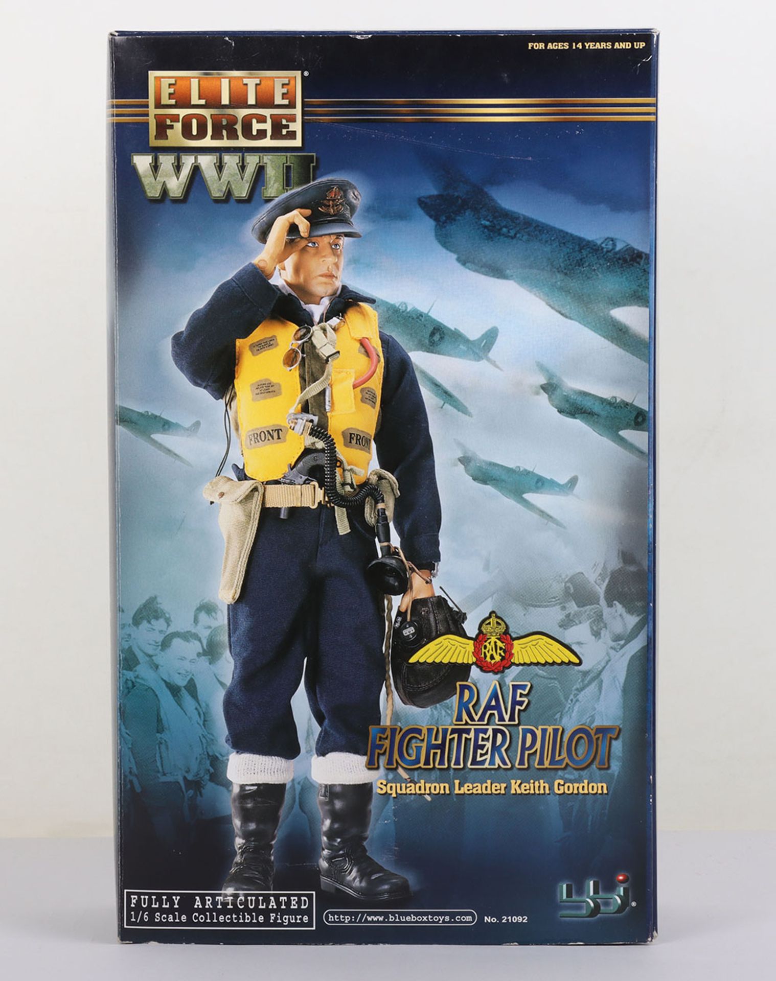 Blue Box Toys Elite Force WWII RAF Fighter Pilot