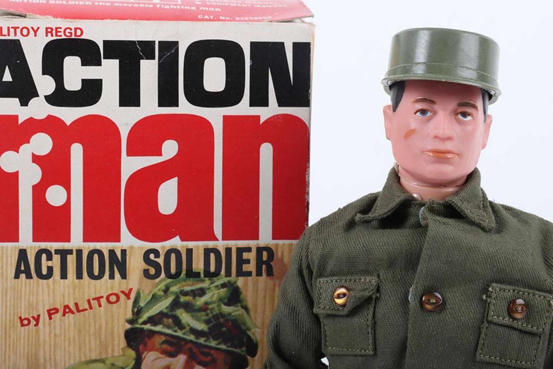 Boxed Vintage Palitoy Action Man Action Soldier - Bild 2 aus 6