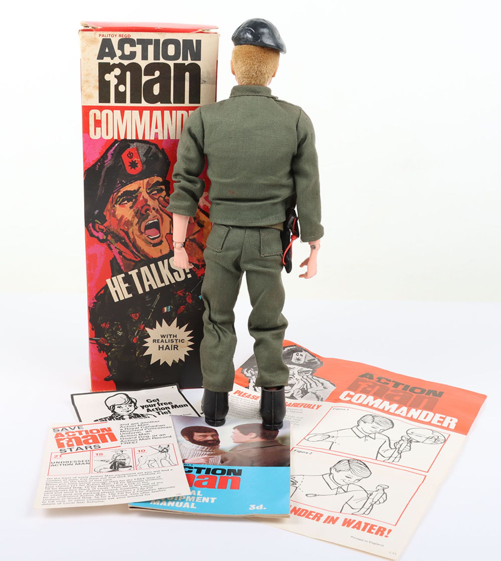 Vintage Action Man Talking Commander - Bild 2 aus 4