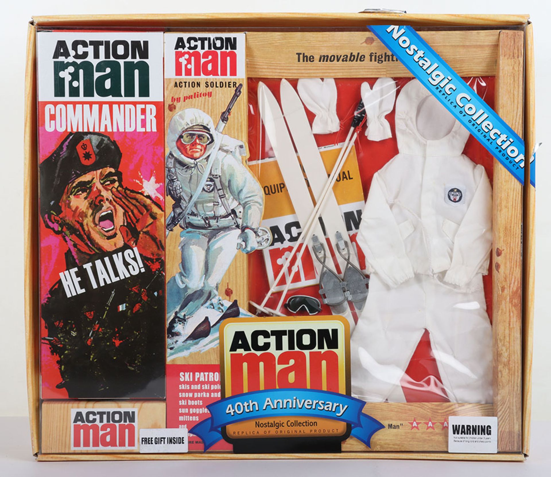 Action Man Palitoy Ski Patrol Set 40th Anniversary Nostalgic Collection