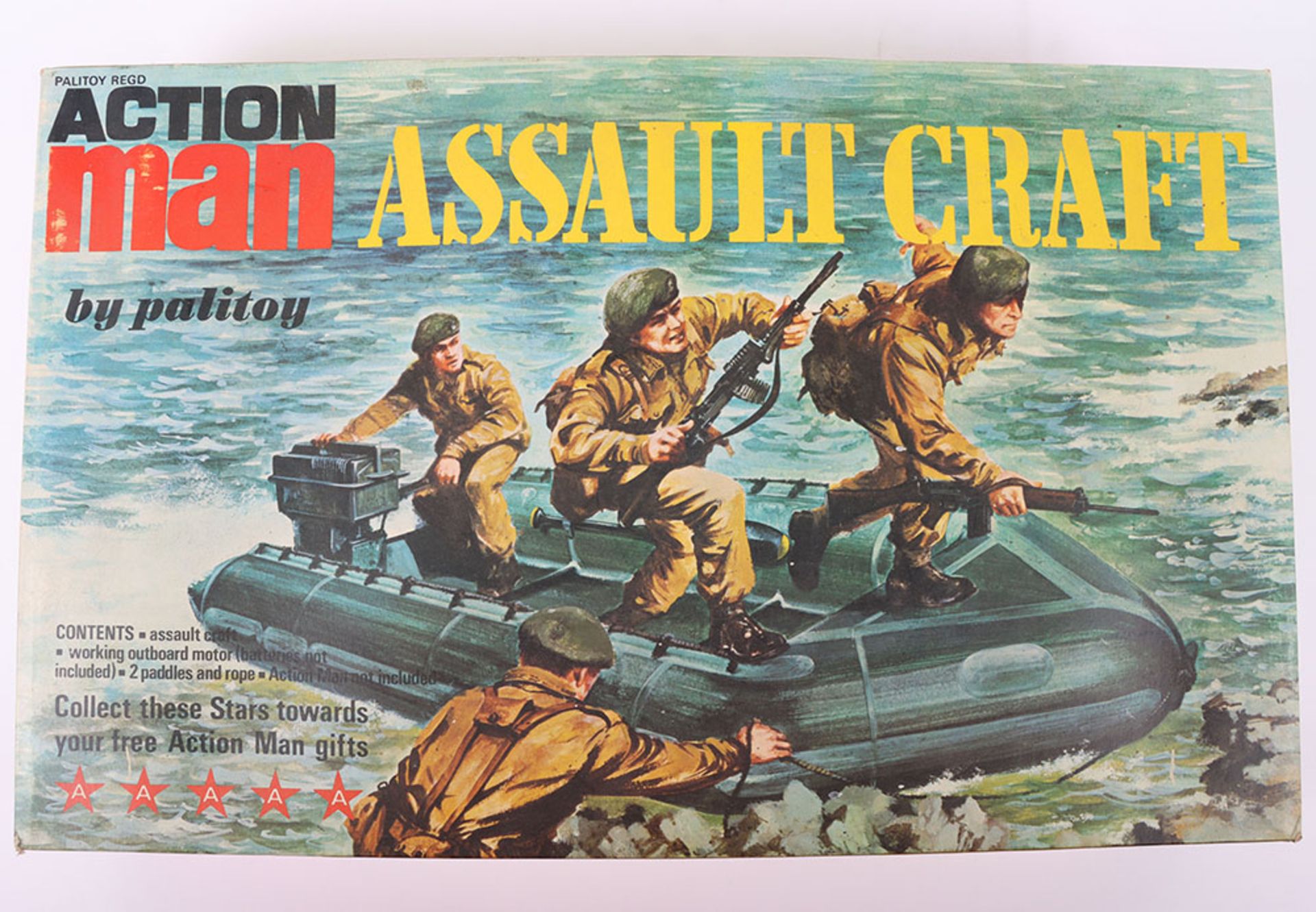 Scarce Palitoy Action Man Trade Box of Assault Crafts - Image 3 of 8