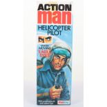 Palitoy Action Man Boxed Vintage Helicopter Pilot with moving ‘Eagle Eyes’