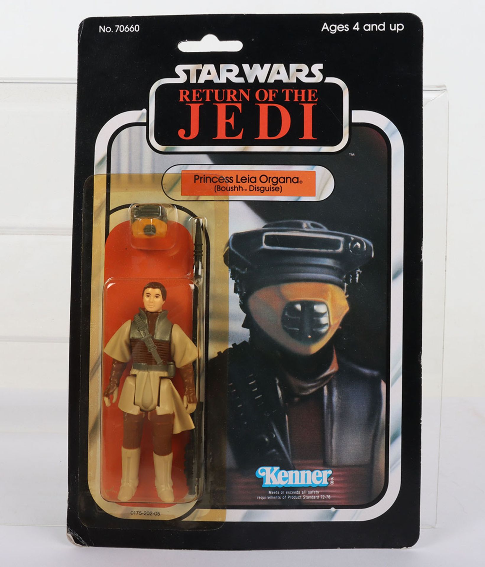 Kenner Star Wars Return of The Jedi Princess Leia Organa (Boushh Disguise) Vintage Original Carded F