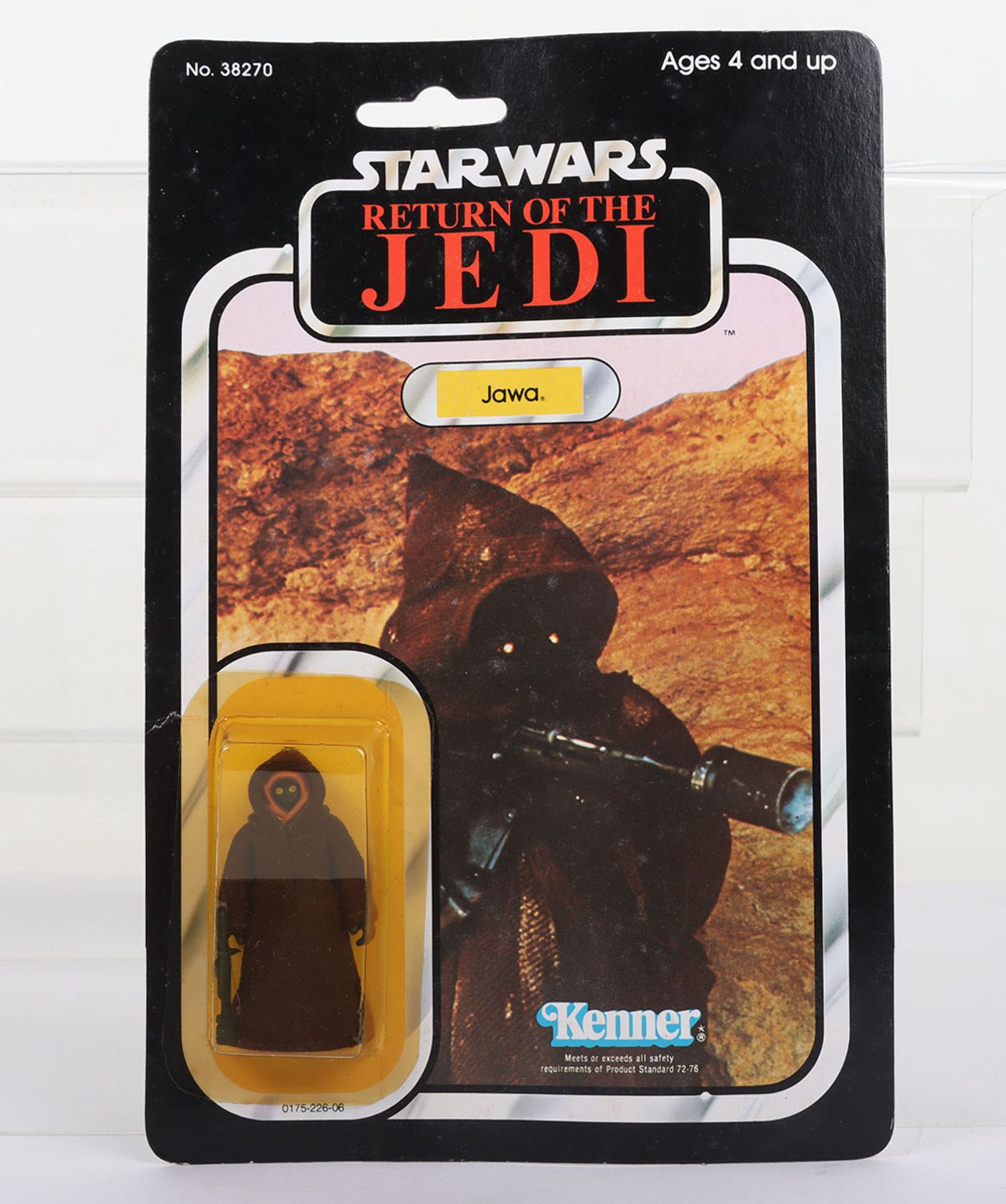 Kenner Star Wars Return of The Jedi Jawa Vintage Original Carded Figure