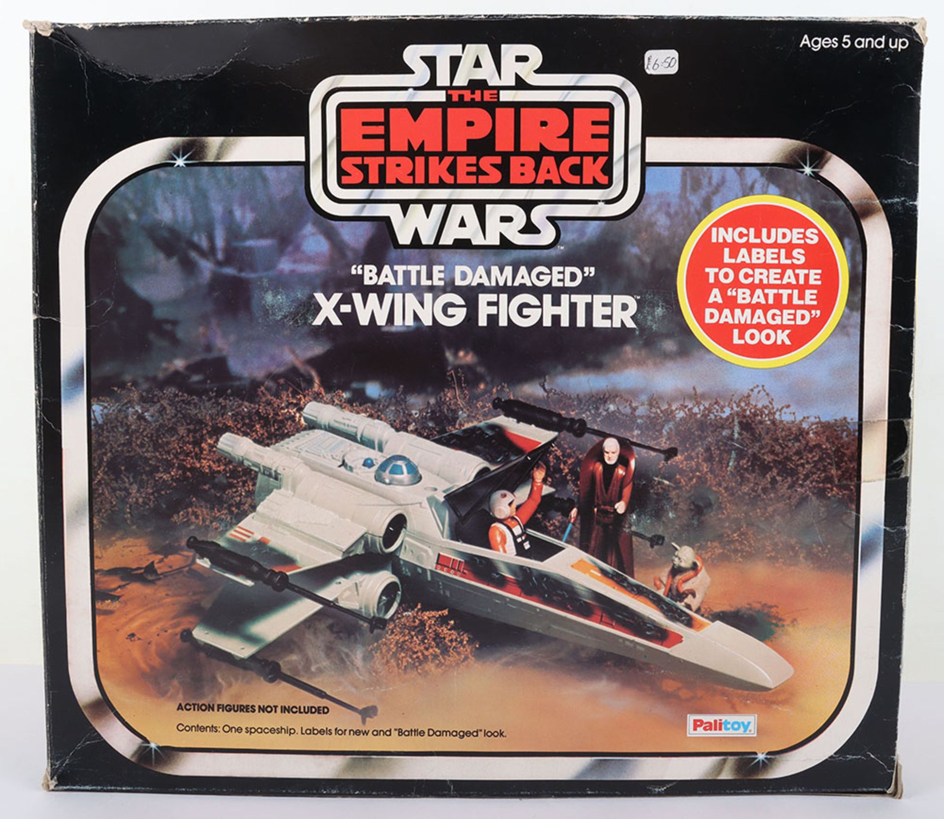Boxed Vintage Palitoy Star Wars The Empire Strikes Back Battle Damaged X-Wing Fighter - Image 5 of 8