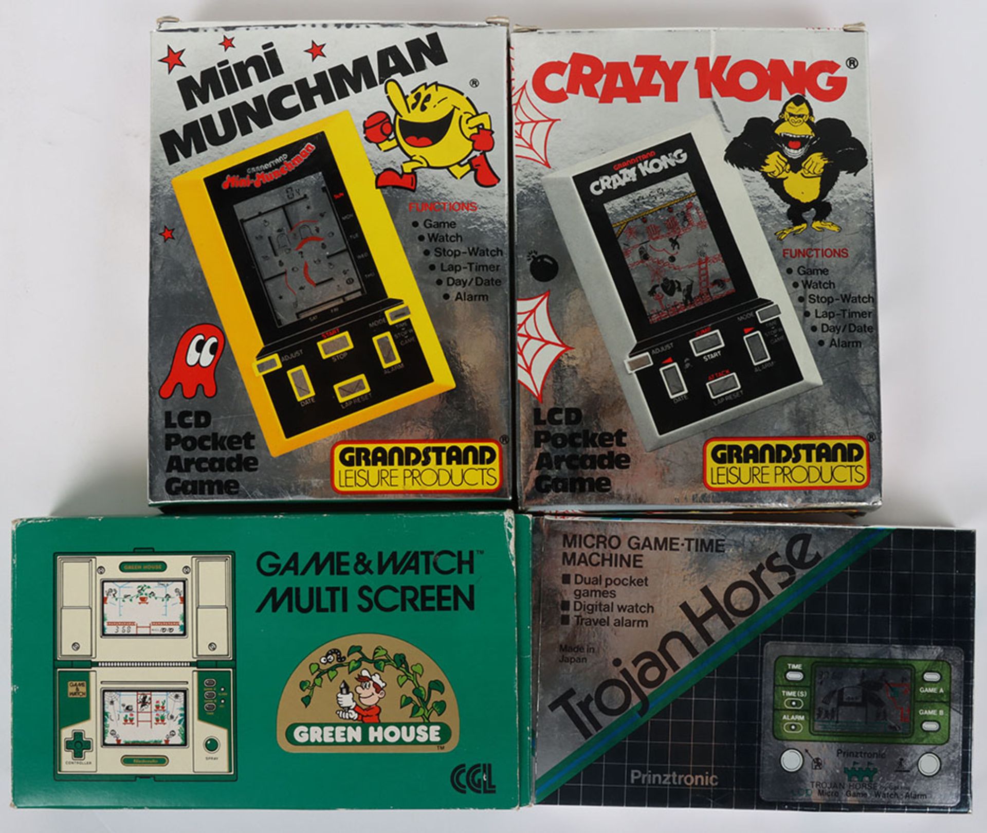 Quantity of Vintage Handheld Games