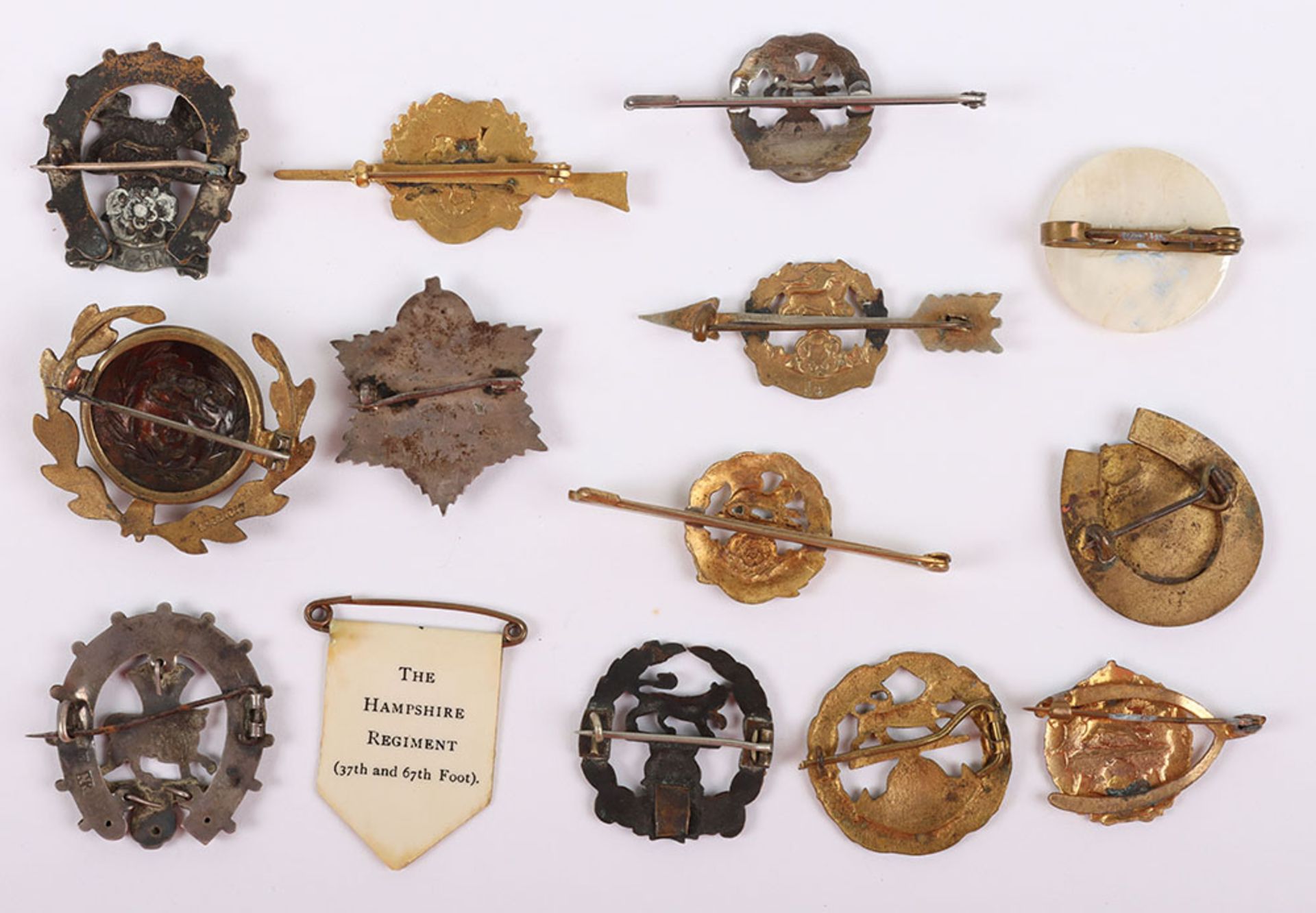 Selection of Hampshire Regiment Sweetheart Brooches - Image 2 of 2