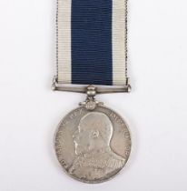 Royal Navy Long Service and Good Conduct Medal to a Chief Cook HMS Naiad