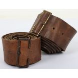 Australian 1915 Pattern Leather Shoulder Brace Straps