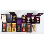 Collection of WW1 and WW2 Japanese Medals