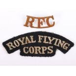 WW1 Royal Flying Corps (R.F.C) Shoulder Title