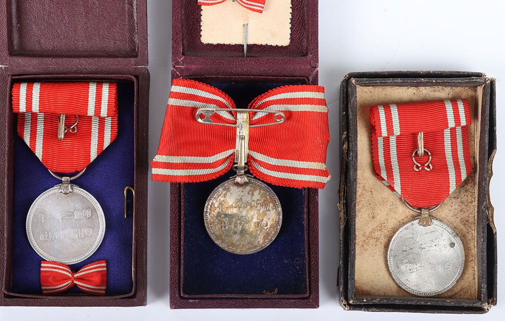 WW2 Japanese Red Cross Medal Grouping - Image 7 of 7