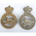 Victorian 1st Hampshire Volunteer Battalion Pouch Badge