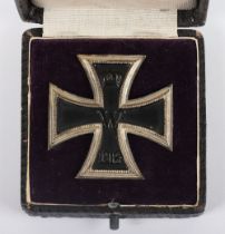 Cased 1914 Iron Cross 1st Class