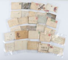 An Interesting Grouping of Postcards and Letters Sent to Kaiser Wilhelm II by British Nationals Duri