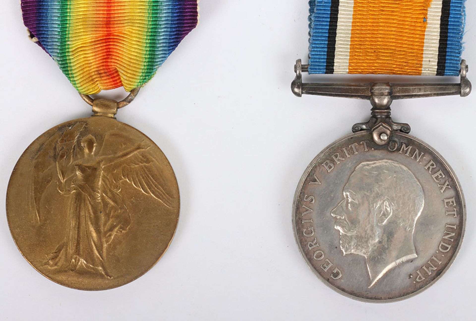 Great War Medal Pair South Wales Borderers - Image 2 of 5