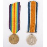 Great War Pair of Medals to the Worcestershire Regiment