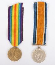 Great War Pair of Medals to the Worcestershire Regiment