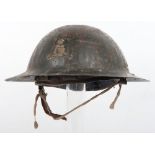 WW1 British Royal Artillery Marked Brodie Helmet