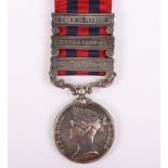 An Interesting Three Clasp India General Service Medal to the Hampshire Regiment for the Burma Campa