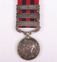 An Interesting Three Clasp India General Service Medal to the Hampshire Regiment for the Burma Campa