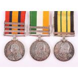 An Interesting Medal Group of 3 to a Soldier in the Hampshire Regiment Who Died of Heatstroke During