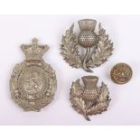 Victorian London Scottish Volunteers Pouch Badge