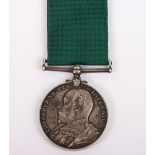 Rare Edwardian Volunteer Long Service Medal to a Cyclist in the 2nd Volunteer Battalion Hampshire Re