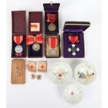 WW2 Japanese Red Cross Medal Grouping