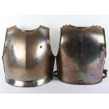 French Imperial Cuirassiers Breast and Backplate